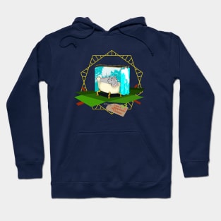 I want a hippo for Christmas Hoodie